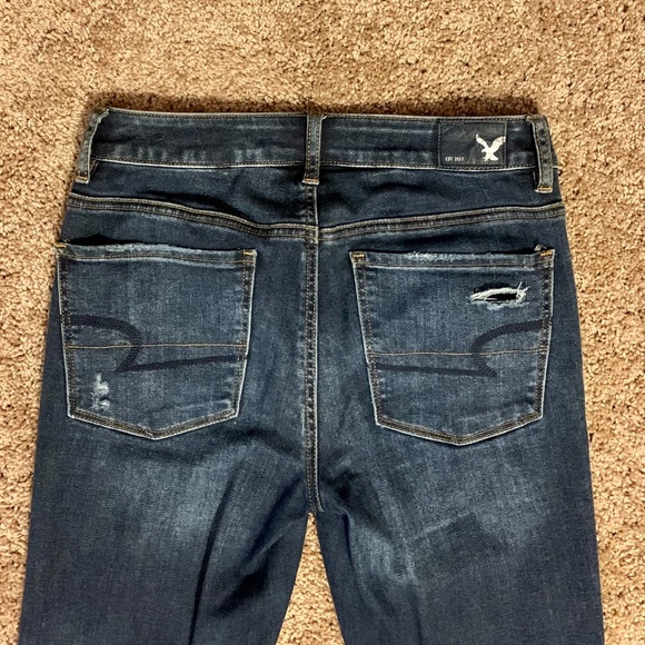 AE Hi Rise Ripped Jegging - Picture 3 of 4